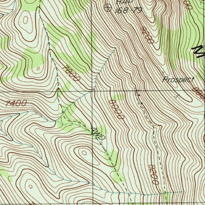 United States Geological Survey Cerro Gordo Peak, CA (1987, 24000-Scale) digital map