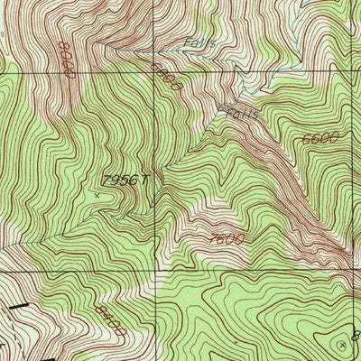 United States Geological Survey Cerro Gordo Peak, CA (1987, 24000-Scale) digital map