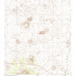 United States Geological Survey Cerro Hueco, AZ (1971, 24000-Scale) digital map