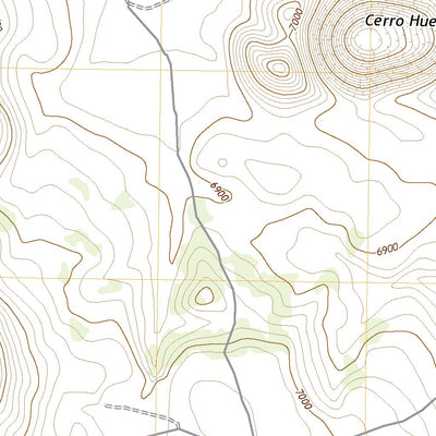 United States Geological Survey Cerro Hueco, AZ (2021, 24000-Scale) digital map