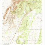 United States Geological Survey Cerro Montoso, NM (1952, 24000-Scale) digital map