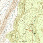 United States Geological Survey Cerro Montoso, NM (1952, 24000-Scale) digital map