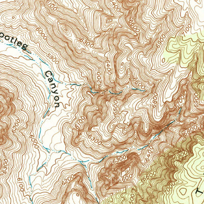 United States Geological Survey Cerro Montoso, NM (1952, 24000-Scale) digital map
