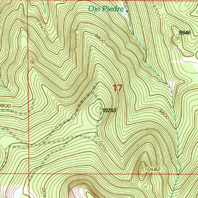 United States Geological Survey Cerro Pelon, NM (1995, 24000-Scale) digital map