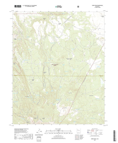 United States Geological Survey Cerro Pelon, NM (2020, 24000-Scale) digital map