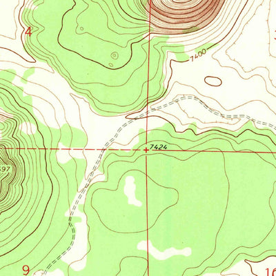United States Geological Survey Cerro Pomo, NM (1967, 24000-Scale) digital map