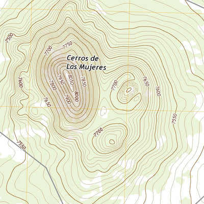 United States Geological Survey Cerro Pomo, NM (2020, 24000-Scale) digital map