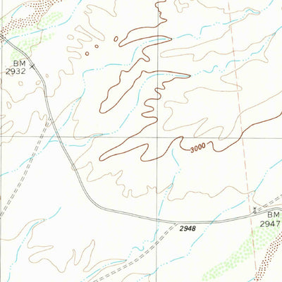United States Geological Survey Cerro Redondo, TX (1983, 24000-Scale) digital map