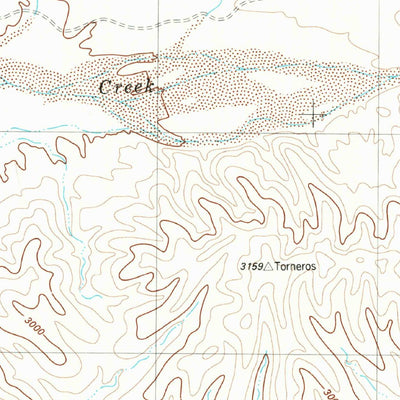 United States Geological Survey Cerro Redondo, TX (1983, 24000-Scale) digital map