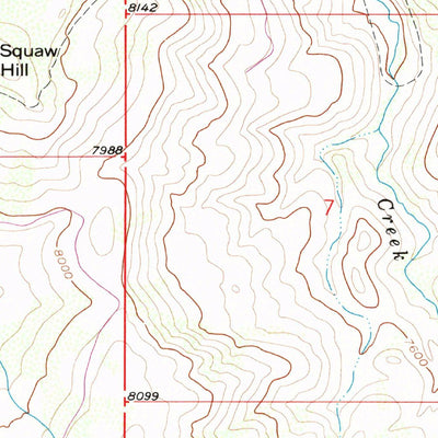 United States Geological Survey Cerro Summit, CO (1957, 24000-Scale) digital map