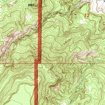 United States Geological Survey Cerro Tinaja, NM (1995, 24000-Scale) digital map