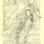 United States Geological Survey Cerro Verde, NM (1917, 125000-Scale) digital map