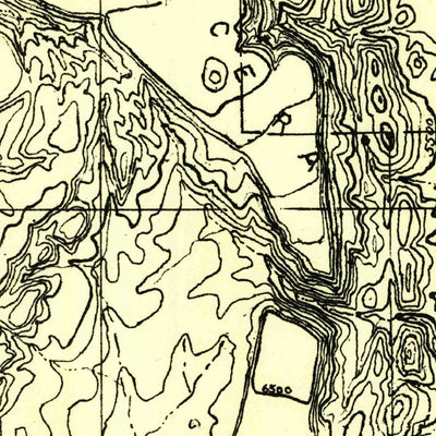 United States Geological Survey Cerro Verde, NM (1917, 125000-Scale) digital map