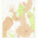 United States Geological Survey Cerro Verde, NM (1960, 24000-Scale) digital map