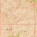 United States Geological Survey Cerro Verde, NM (1960, 24000-Scale) digital map