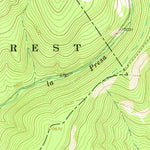 United States Geological Survey Cerro Vista, NM (1965, 24000-Scale) digital map