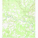 United States Geological Survey Cerrogordo, AR-OK (1951, 24000-Scale) digital map