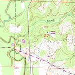 United States Geological Survey Cerrogordo, AR-OK (1951, 24000-Scale) digital map