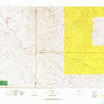 United States Geological Survey Chaco Canyon, NM (1976, 100000-Scale) digital map