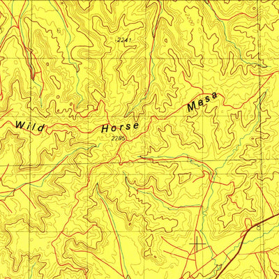 United States Geological Survey Chaco Canyon, NM (1976, 100000-Scale) digital map