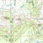 United States Geological Survey Chaco Mesa, NM (1977, 100000-Scale) digital map