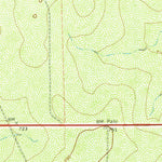 United States Geological Survey Chacon Creek NE, TX (1974, 24000-Scale) digital map