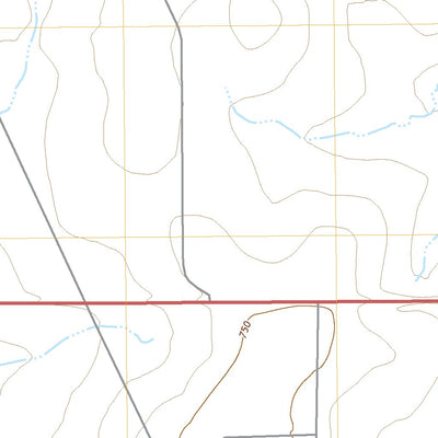 United States Geological Survey Chacon Creek NE, TX (2022, 24000-Scale) digital map