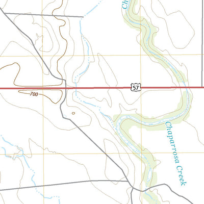 United States Geological Survey Chacon Creek NE, TX (2022, 24000-Scale) digital map
