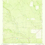 United States Geological Survey Chacon Creek NW, TX (1974, 24000-Scale) digital map