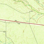 United States Geological Survey Chacon Creek NW, TX (1974, 24000-Scale) digital map