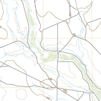 United States Geological Survey Chacon Creek NW, TX (2022, 24000-Scale) digital map