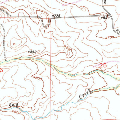 United States Geological Survey Chadborn, MT (1951, 24000-Scale) digital map