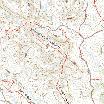 United States Geological Survey Chadron East, NE (2021, 24000-Scale) digital map