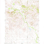 United States Geological Survey Chadron NE, NE-SD (1969, 24000-Scale) digital map