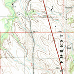 United States Geological Survey Chadron West, NE (1980, 24000-Scale) digital map
