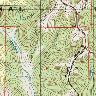 United States Geological Survey Chadwick, MO (2004, 24000-Scale) digital map