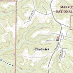 United States Geological Survey Chadwick, MO (2021, 24000-Scale) digital map