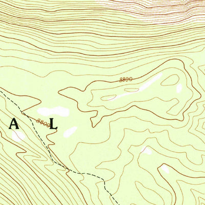 United States Geological Survey Chagoopa Falls, CA (1988, 24000-Scale) digital map
