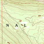 United States Geological Survey Chagoopa Falls, CA (1994, 24000-Scale) digital map