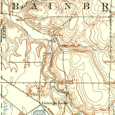 United States Geological Survey Chagrin Falls, OH (1906, 62500-Scale) digital map