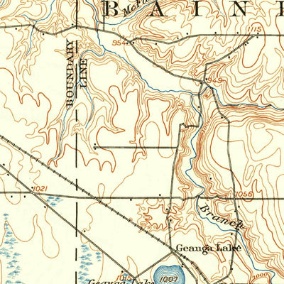 United States Geological Survey Chagrin Falls, OH (1908, 62500-Scale) digital map