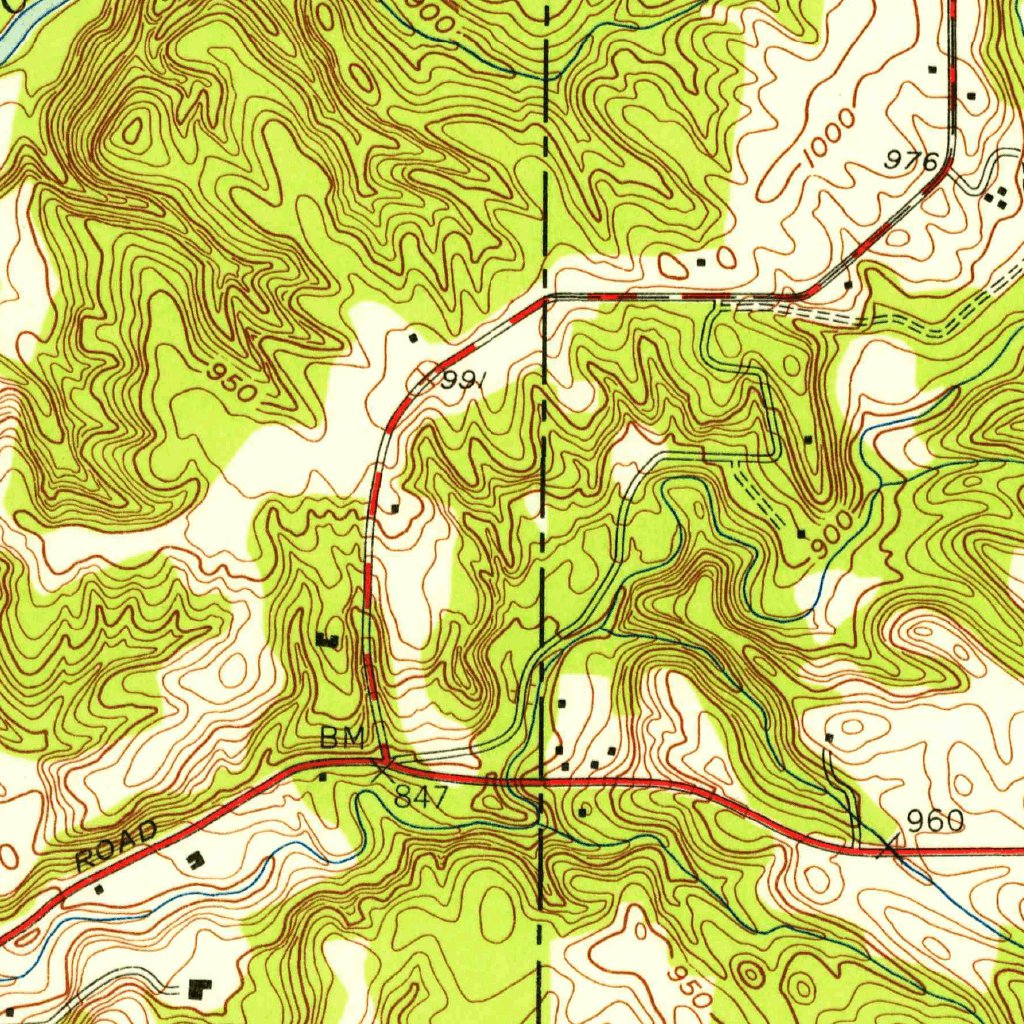 Chagrin Falls, OH (1953, 24000-Scale) Map by United States Geological ...