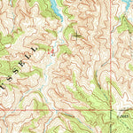 United States Geological Survey Chain Buttes, MT (1965, 24000-Scale) digital map