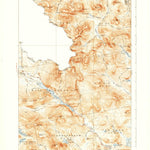 United States Geological Survey Chain Lakes, ME (1935, 62500-Scale) digital map