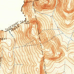 United States Geological Survey Chain Lakes, ME (1935, 62500-Scale) digital map