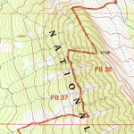 United States Geological Survey Chair Mountain, CO (2001, 24000-Scale) digital map