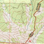 United States Geological Survey Chair Mountain, CO (2001, 24000-Scale) digital map