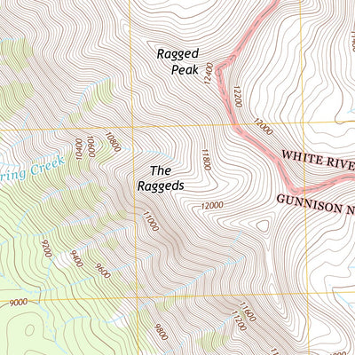 United States Geological Survey Chair Mountain, CO (2013, 24000-Scale) digital map