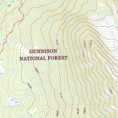 United States Geological Survey Chair Mountain, CO (2022, 24000-Scale) digital map