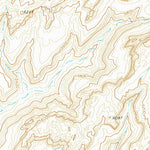 United States Geological Survey Chaiyahi Rim SE, AZ (1970, 24000-Scale) digital map